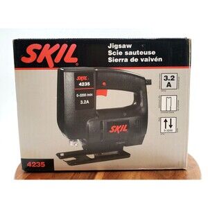 Skil 4235 3.2 Amp Variable Speed Jigsaw Corded Electric Tested Box w/Manual